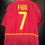 PORTUGAL FIGO 2002-2003 ORIGINAL JERSEY Size L