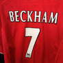 MANCHESTER UNITED BECKHAM 2001-2002 ORIGINAL JERSEY Size XL