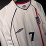 ENGLAND BECKHAM 2001-2002 ORIGINAL JERSEY Size XL