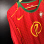 PORTUGAL RONALDO 2004-2005 ORIGINAL RE-ISSUE JERSEY Size L