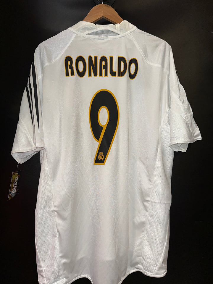 REAL MADRID RONALDO 2004-2005 ORIGINAL JERSEY Size XL