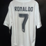 REAL MADRID RONALDO 2015-2016 ORIGINAL JERSEY SIZE YOUTH XL