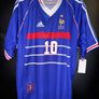 FRANCE ZIDANE 1998-1999 ORIGINAL JERSEY Size XL