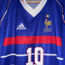 FRANCE ZIDANE 1998-1999 ORIGINAL JERSEY Size XL