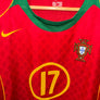 PORTUGAL RONALDO 2004-2005 ORIGINAL JERSEY Size L