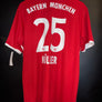 BAYERN MUNICH MULLER 2016-2017 ORIGINAL JERSEY Size XL
