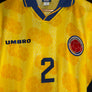 COLOMBIA ESCOBAR 1994-1996 ORIGINAL JERSEY Size M