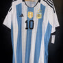 ARGENTINA MESSI 2022-2023 ORIGINAL PLAYER JERSEY Size 2XL