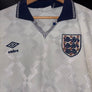 ENGLAND 1990-1992 ORIGINAL JERSEY Size XL