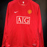 MANCHESTER UNITED RONALDO 2007-2008 ORIGINAL JERSEY Size L
