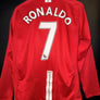 MANCHESTER UNITED RONALDO 2007-2008 ORIGINAL JERSEY Size L