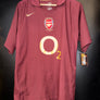ARSENAL HENRY 2005-2006 ORIGINAL JERSEY Size L