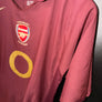ARSENAL HENRY 2005-2006 ORIGINAL JERSEY Size L