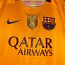 BARCELONA MESSI 2015-2016 ORIGINAL PLAYER JERSEY Size S