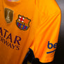 BARCELONA MESSI 2015-2016 ORIGINAL PLAYER JERSEY Size S