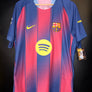 BARCELONA YAMAL 2025-2026 ORIGINAL PLAYER JERSEY Size XL