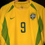 BRAZIL RONALDO 2002-2003 ORIGINAL PLAYER JERSEY SIZE L