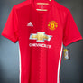 MANCHESTER UNITED IBRAHIMOVIC 2016-2017 ORIGINAL JERSEY Size S