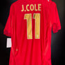 ENGLAND JOE COLE 2006-2007 ORIGINAL JERSEY Size M