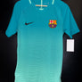 BARCELONA SUAREZ 2016-2017 ORIGINAL PLAYER JERSEY Size S