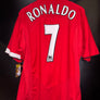MANCHESTER UNITED RONALDO 2004-2005 ORIGINAL JERSEY Size 2XL