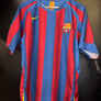 BARCELONA RONALDINHO 2005-2006 ORIGINAL JERSEY Size M