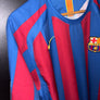 BARCELONA RONALDINHO 2005-2006 ORIGINAL JERSEY Size M