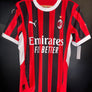 AC MILAN PULISIC 2024-2025 ORIGINAL JERSEY Size M