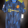MANCHESTER UNITED RONALDO 2021-2022 ORIGINAL AWAY JERSEY Size L