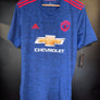 MANCHESTER UNITED IBRAHIMOVIC 2016-2017 ORIGINAL AWAY JERSEY Size L