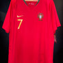 PORTUGAL RONALDO 2018-2019 ORIGINAL JERSEY Size 2XL