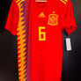 SPAIN INIESTA 2018-2019 ORIGINAL JERSEY Size S