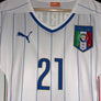 ITALY PIRLO 2014-2015 ORIGINAL JERSEY Size M