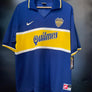 BOCA JUNIORS 1997-1998 ORIGINAL JERSEY Size L