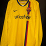 BARCELONA XAVI 2008-2009 ORIGINAL JERSEY Size L
