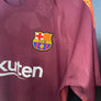 BARCELONA MESSI 2017-2018 ORIGINAL AWAY JERSEY Size XL