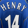 ARSENAL HENRY 2004-2005 ORIGINAL JERSEY Size L