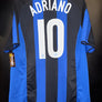 INTER MILAN ADRIANO 2004-2005 ORIGINAL JERSEY Size L
