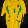 BRAZIL RONALDINHO 2002-2003 ORIGINAL JERSEY L