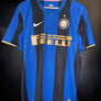 INTER MILAN ADRIANO 2008-2009 ORIGINAL JERSEY Size L