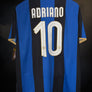 INTER MILAN ADRIANO 2008-2009 ORIGINAL JERSEY Size L