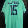 REAL MADRID VALVERDE 2019-2020 ORIGINAL PLAYER JERSEY Size 2XL