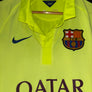 BARCELONA SUAREZ 2014-2015 ORIGINAL AWAY JERSEY Size S