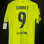 BARCELONA SUAREZ 2014-2015 ORIGINAL AWAY JERSEY Size S