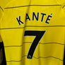 CHELSEA KANTE 2021-2022 ORIGINAL PLAYER JERSEY SIZE M