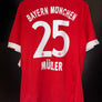 BAYERN MUNICH MULLER 2009-2010 ORIGINAL JERSEY Size M