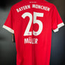 BAYERN MUNICH MULLER 2017-2018 ORIGINAL JERSEY Size S