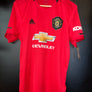 MANCHESTER UNITED 2019-2020 BRUNO FERNANDES ORIGINAL JERSEY SIZE L