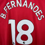 MANCHESTER UNITED 2019-2020 BRUNO FERNANDES ORIGINAL JERSEY SIZE L