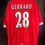 LIVERPOOL GERRARD 1998-1999 ORIGINAL JERSEY Size 2XL
